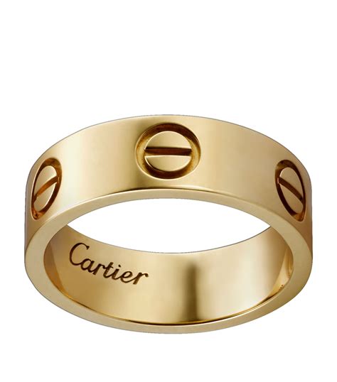 cartier yellow gold love ring|cartier love ring price list.